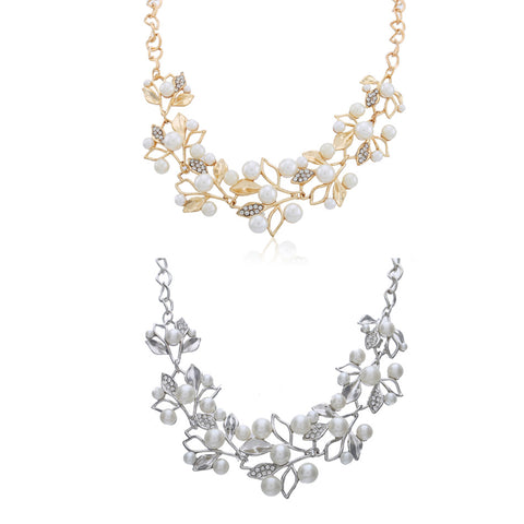 Simulated Pearl Necklaces