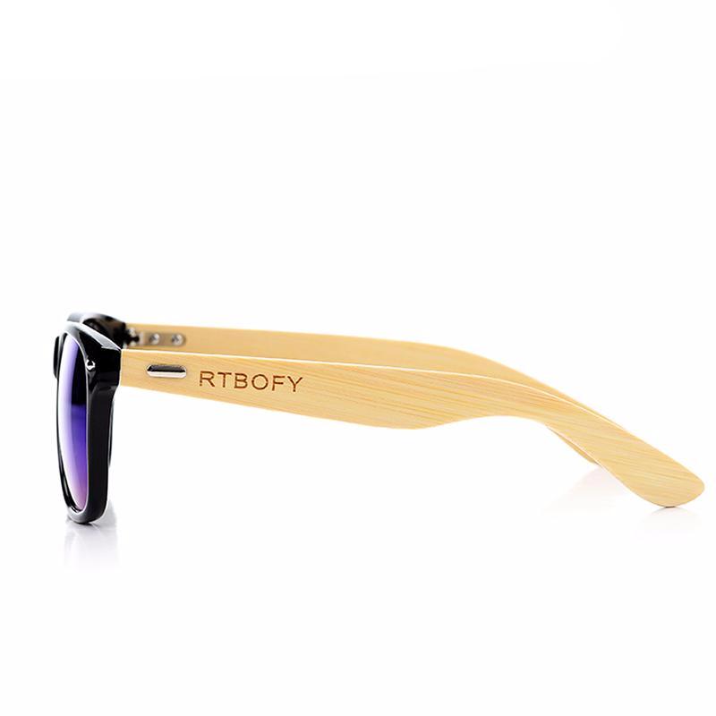 Retro Bamboo Wood Sunglass
