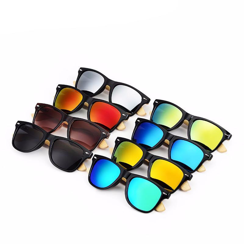 Retro Bamboo Wood Sunglass