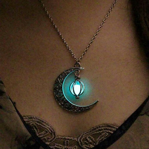 Charm Luminous Stone Necklace