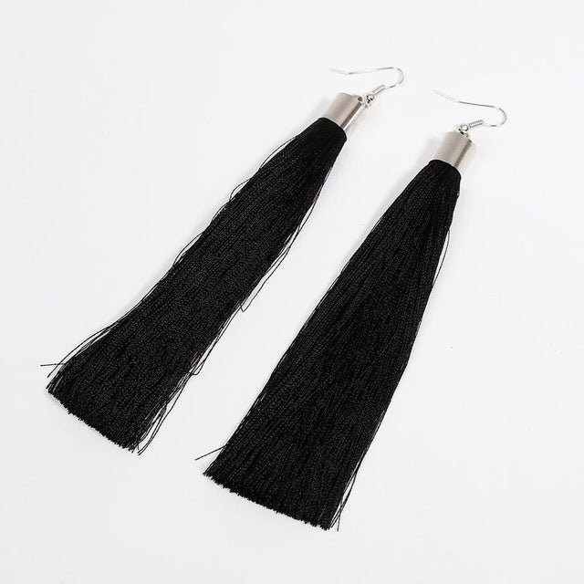 Bohemian Long Tassel Earrings