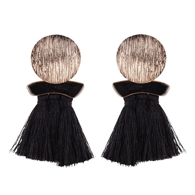 Fashion Statement Tassel Earrings
