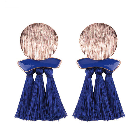 Fashion Statement Tassel Earrings