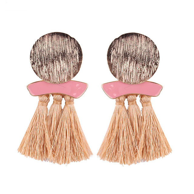 Fashion Statement Tassel Earrings