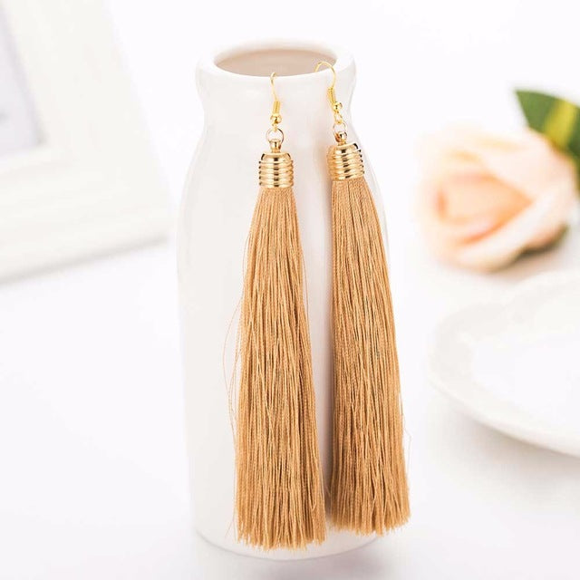 Tassel Drop Earrings