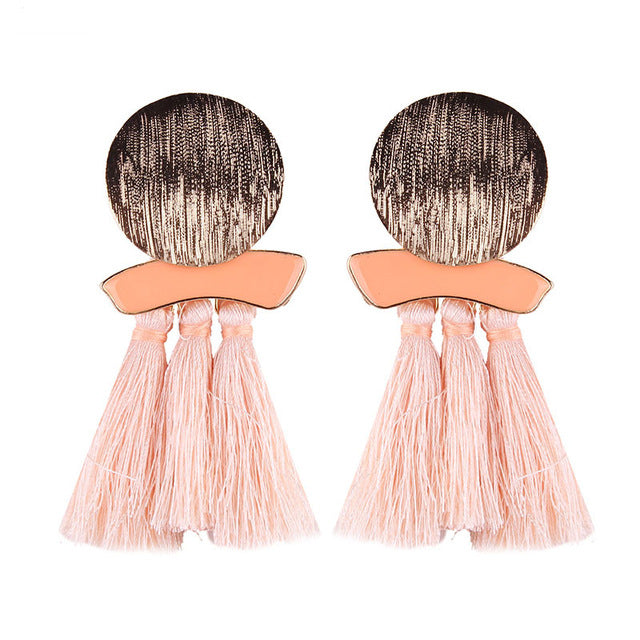 Fashion Statement Tassel Earrings