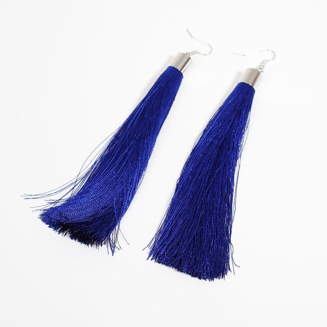 Bohemian Long Tassel Earrings