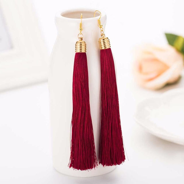 Tassel Drop Earrings